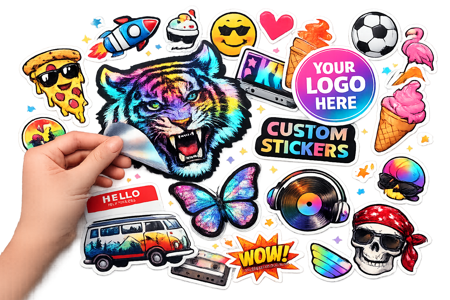Stickere personalizate