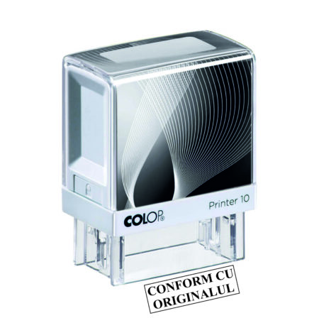Ștampilă Printer 10 "CONFORM CU ORIGINALUL"