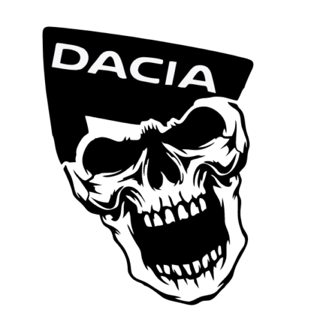 Sticker Auto Dacia