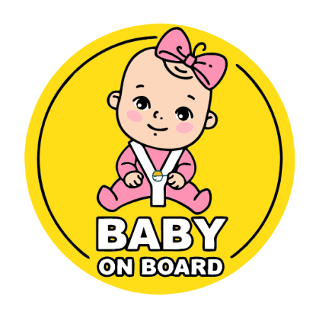 Sticker Auto Baby on Board