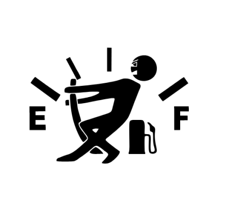 Sticker Auto Clapeta Rezervor