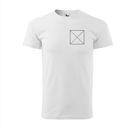 Tricou Personalizat (Logo piept + Text spate + Mână)