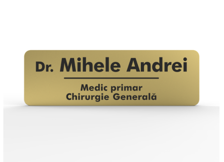 Ecuson cu nume "Medici"